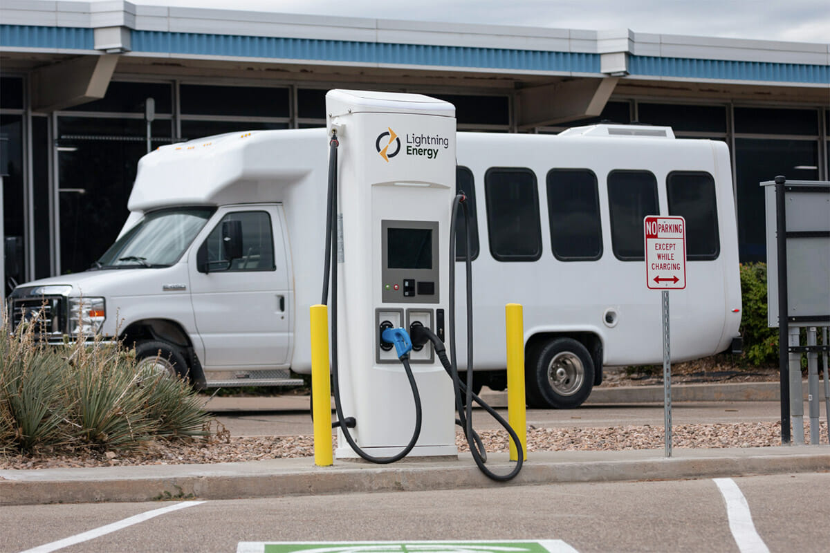 Lightning Energy provides end-to-end fleet charging solutions